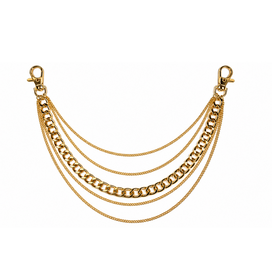 Gold Swag Bag Charm