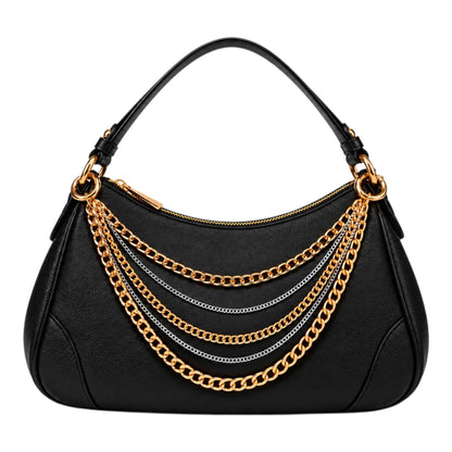 5 Layer Gold Silver Purse Chain Bag Charm